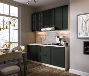 Регина РСТУ-30 Шкаф-стол торцевой Песочный/МДФ MODERN Олива