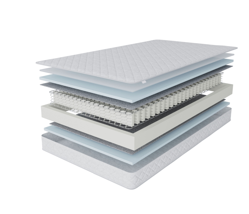 Кровати 160 см, Кровать Афина СБ-3270 с матрасом Тропикана-Боннет плюс 1600*2000