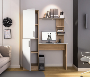 Стеллаж со столом Тесса СБ-2737