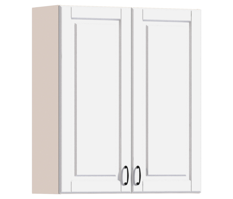 Регина, Регина РП-180 Полка с двумя фасадами Песочный/МДФ Белый матовый