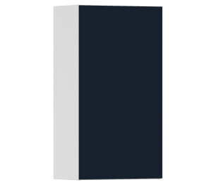 Регина РП-150 Полка Белый/МДФ Квадро Синий