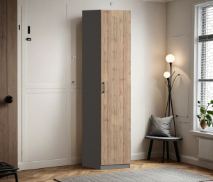 Шкаф однодверный Макс 500 мм, вариант №1 (ЛДСП)