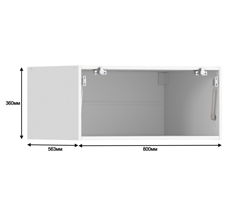 Корпус, Регина корпус для шкафа навесного углового 2 дв 60х36 см