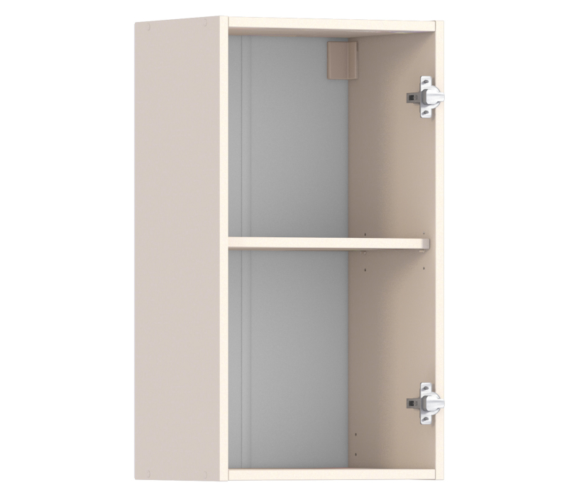 , Регина РП-40 Полка Песочный/МДФ Бежевый Лев