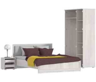 Флоренция набор с кроватью(СБ-2390+СБ-2393+СБ-2395)