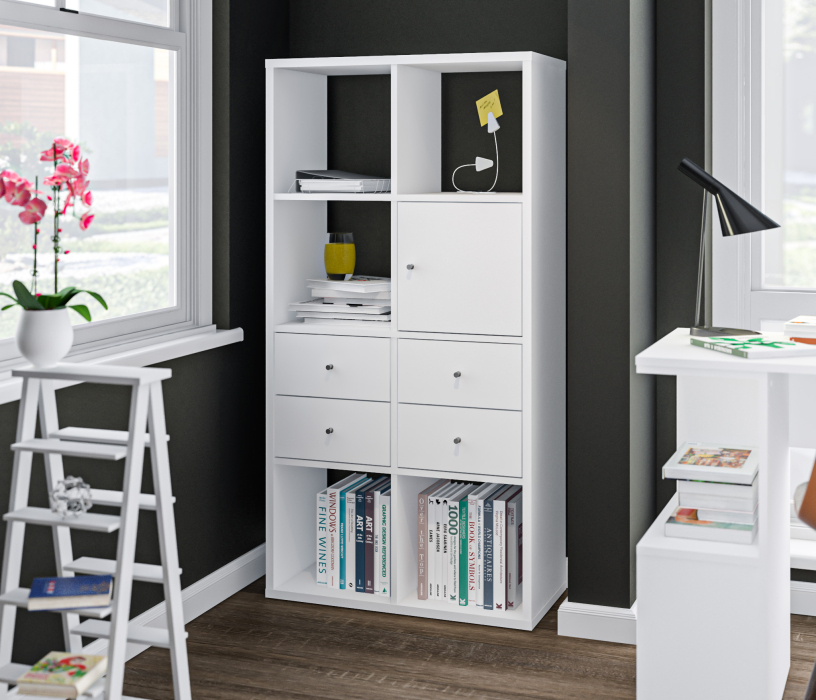 Стеллажи, Ящики Кито СБ-3247 Белый