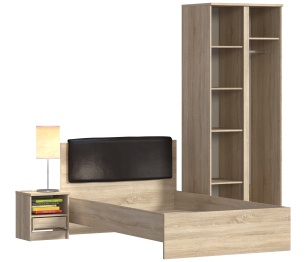 Веста набор с кроватью 1200