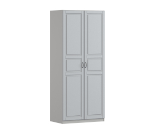 Шкаф двухдверный Макс 1000 мм, вариант №1 (ЛДСП/МДФ)