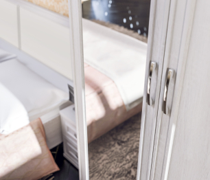 Флоренция Спальня с полками СБ-2403