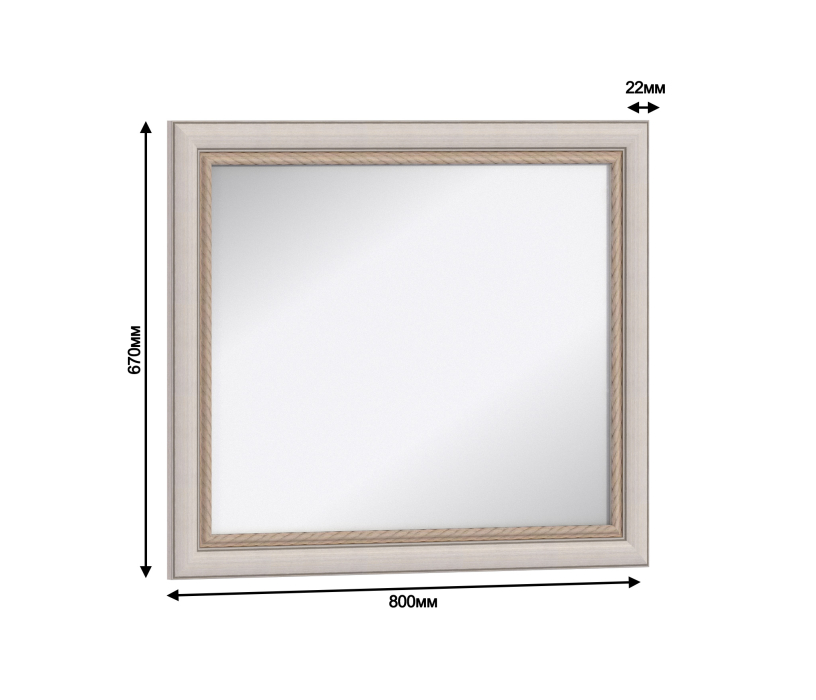 Зеркала в спальню, Зеркало Грация СБ-2217