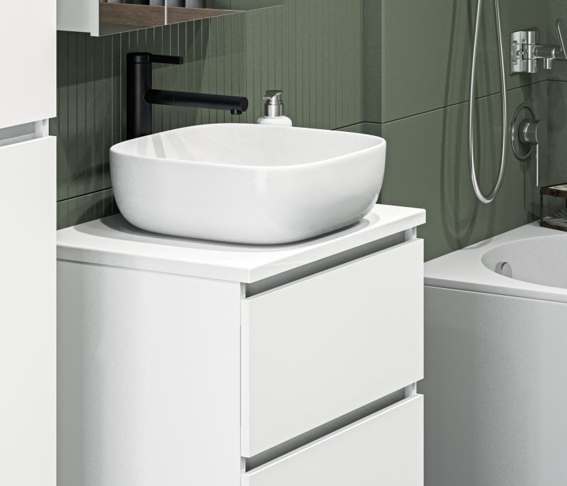 Мебель для ванных комнат, Набор для ванной Люкс напольный шкаф без раковины