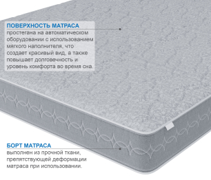 Столлайн / Матрас Тропикана-Тритон 800х1900