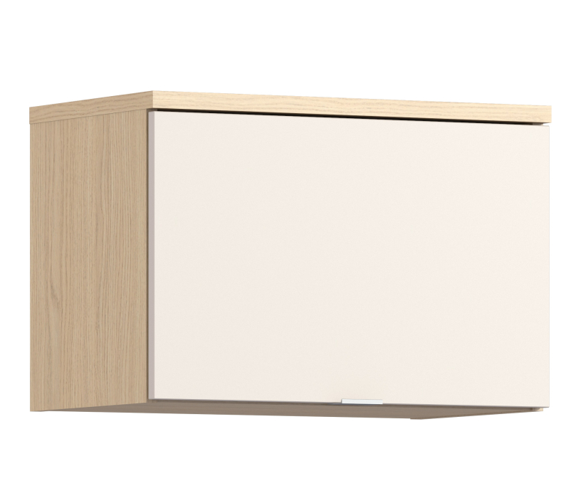 Настенные полки, Полка Афина СБ-3320 Дуб Винченца/Кашемир серый