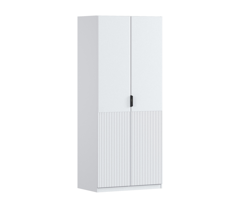 В спальню, Шкаф двухдверный Макс 1000 мм, вариант №2 (ЛДСП/МДФ)