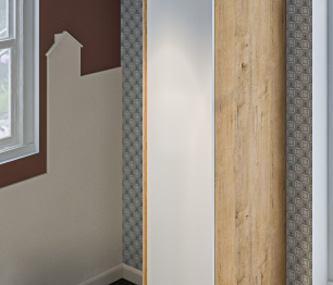 Шкаф 1-о дверный Веста СБ-2261