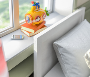 Кровать 900 Прованс СБ-2563