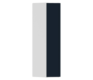 Регина РП-15 Полка Белый/МДФ Квадро Синий