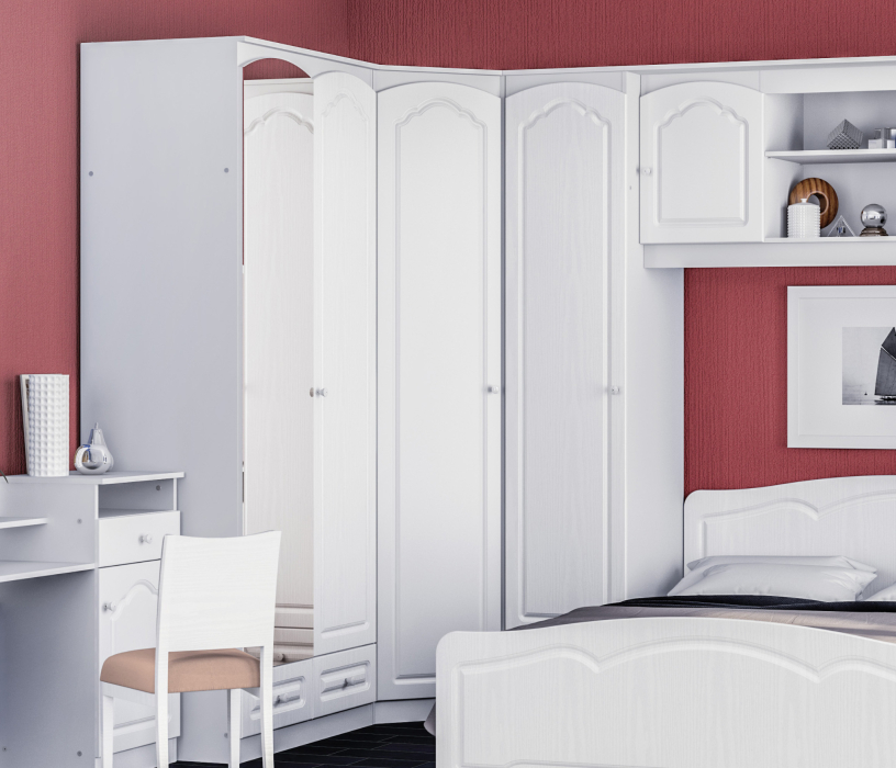 , Шкаф угловой Амалия СБ-992