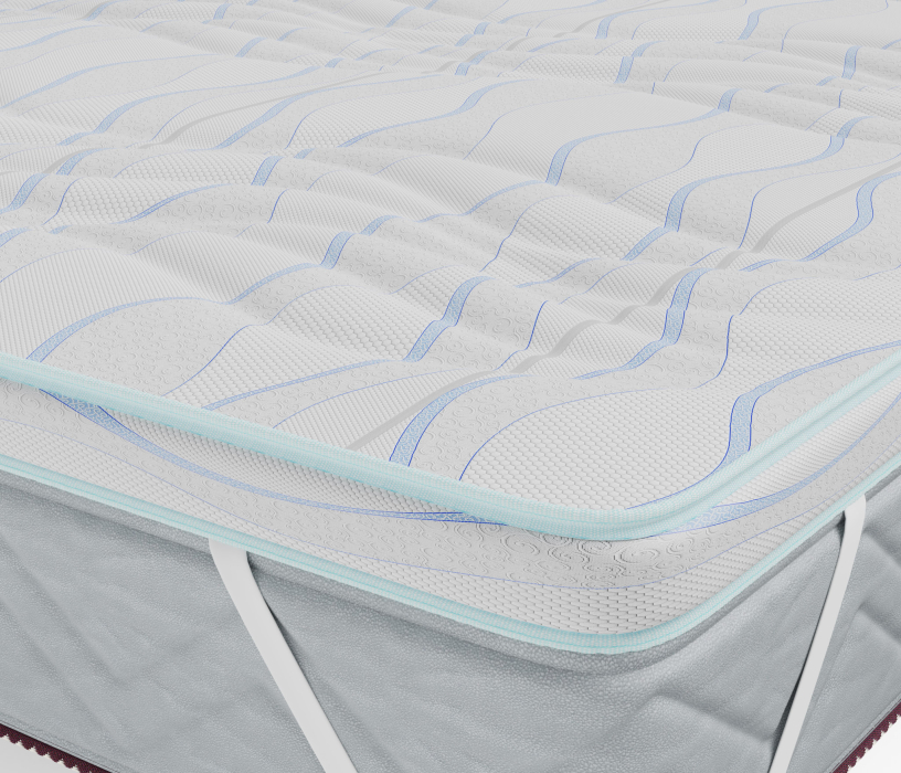 Защитные чехлы и наматрасники, Наматрасник Соник-латекс h 6см 1400*2000