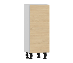 Регина РСТУ-30 Шкаф-стол торцевой Белый/ЛДСП Дуб Винченца