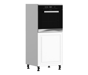 Регина РП-460 Пенал под встроенный духовой шкаф Песочный/МДФ Классика белый