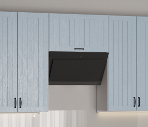 Кухонный гарнитур Регина Песочный/Голубой 3,75 м