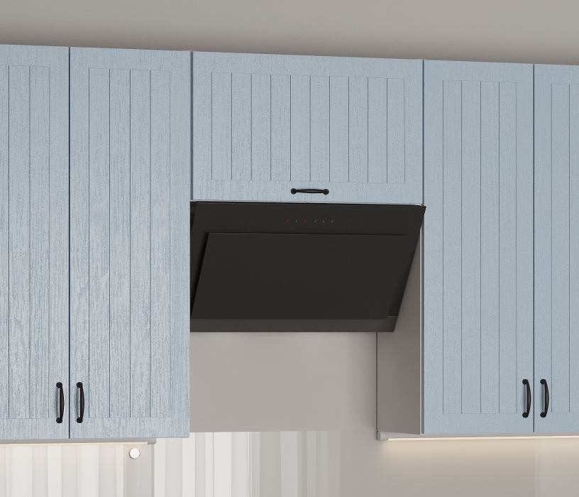 Кухонные гарнитуры, Кухонный гарнитур Регина Песочный/Голубой 3,75 м