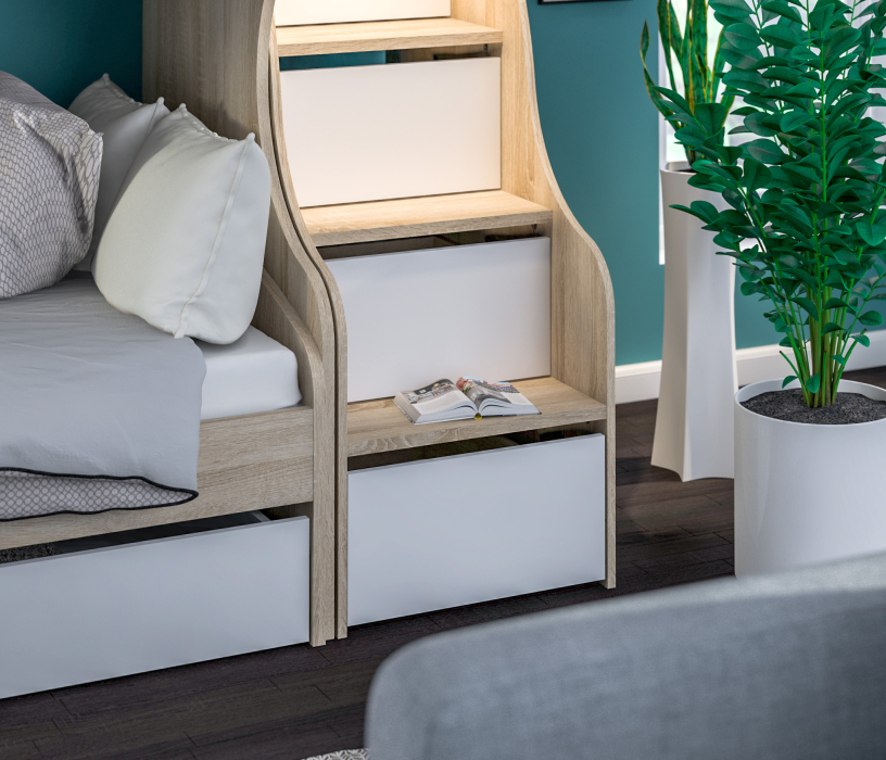 Детские кровати, Лестница приставная Мамбо СБ-2872