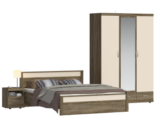 Монако Спальня шкаф 3х дверный