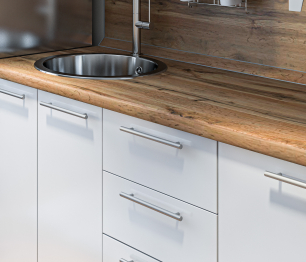 Кухонный гарнитур Регина Белый/Анна МДФ Белый глянец 1,4 м