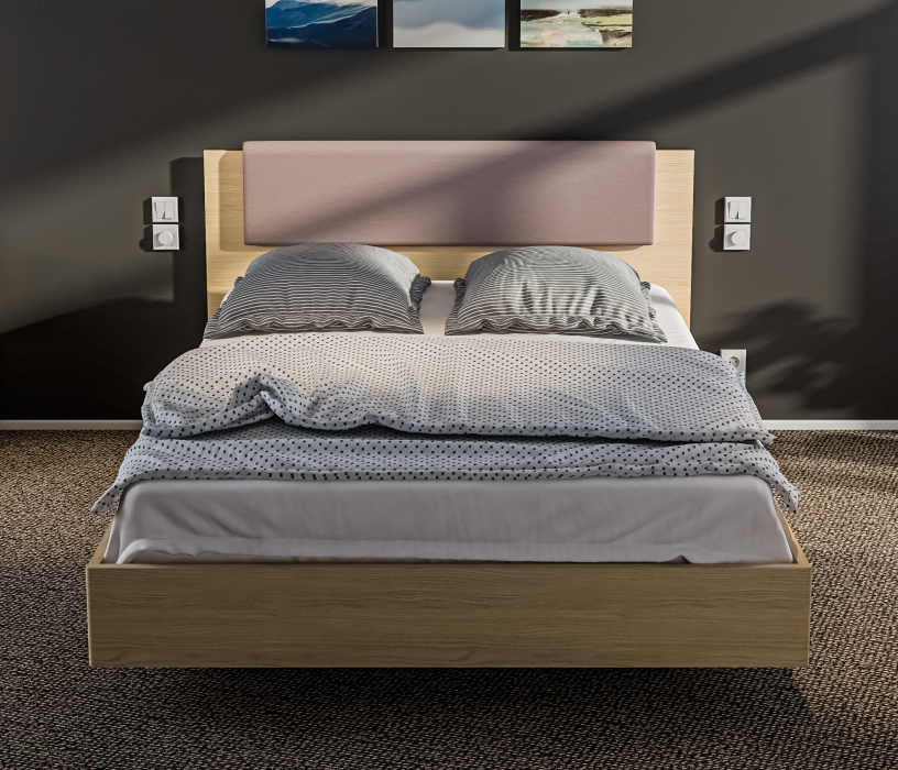 Кровати 160 см, Кровать Афина СБ-3270 с матрасом Тропикана-Боннет плюс 1600*2000