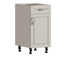 Сити, Сити шкаф напольный с ящиком и дверью 40х82 см