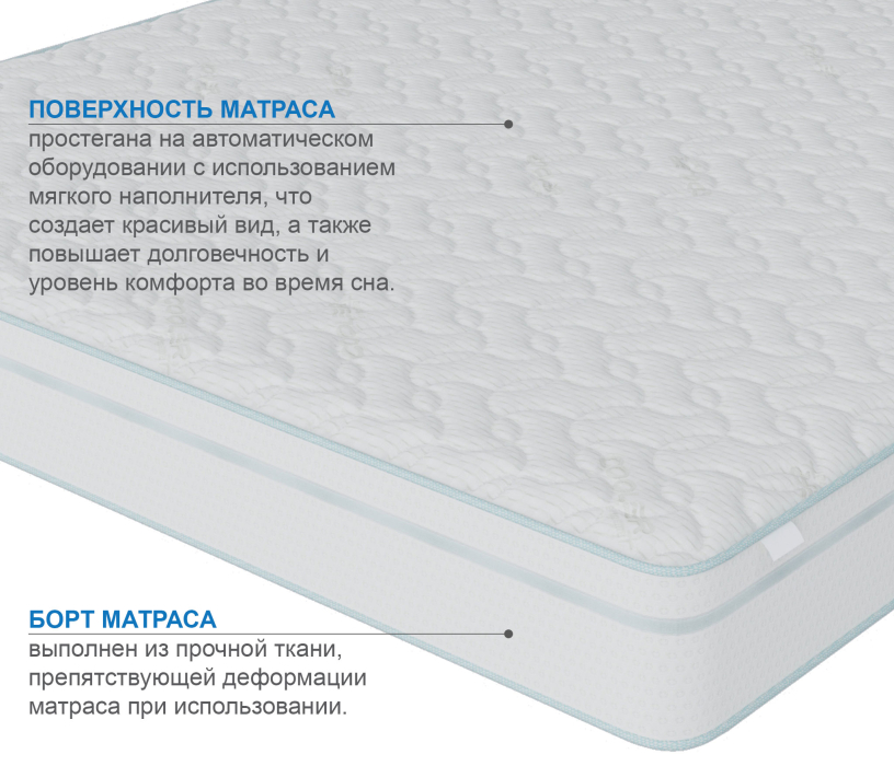 Другие размеры, Матрас Корсика-Лайт в чехле Cooler 1400х1900