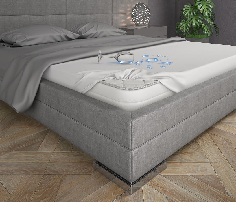 Защитные чехлы и наматрасники, Наматрасник-Аквастоп 1200*1900 (матрас до h13см)