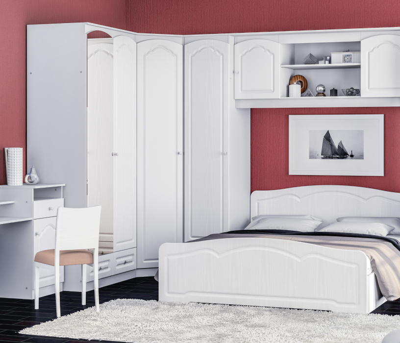 В спальню, Шкаф 1- но дверный Левый Амалия СБ-986