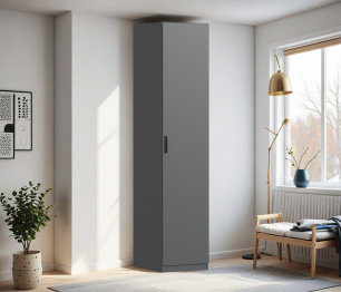 Шкаф однодверный Макс 500 мм, вариант №1 (ЛДСП)