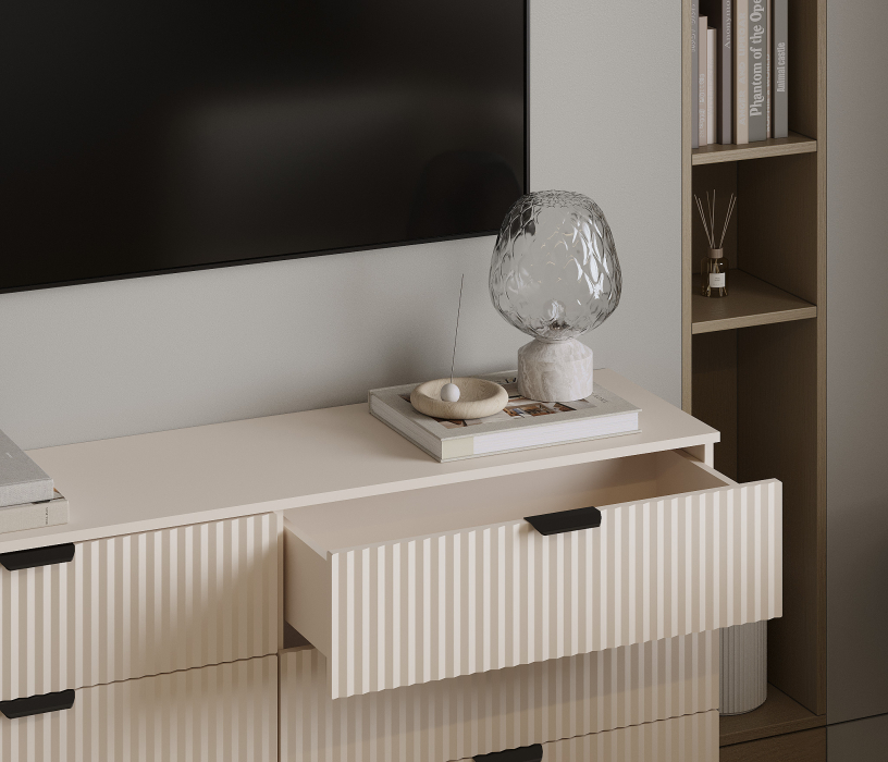 Комоды, Комод Тренд СБ-3442 6 ящиков