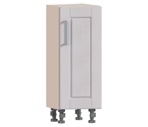 Регина РСТУ-30 Шкаф-стол торцевой Песочный/Риф белоснежный