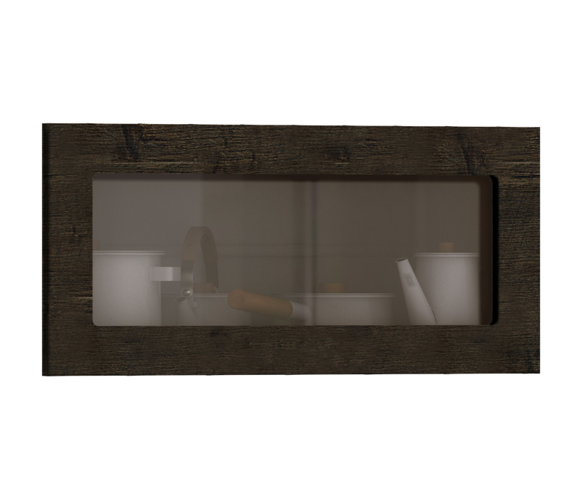 Фасады, Регина фасад для шкафа навесного со стеклом 80х35 см