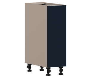 Регина РС-25 Шкаф-стол Песочный/МДФ Квадро Синий