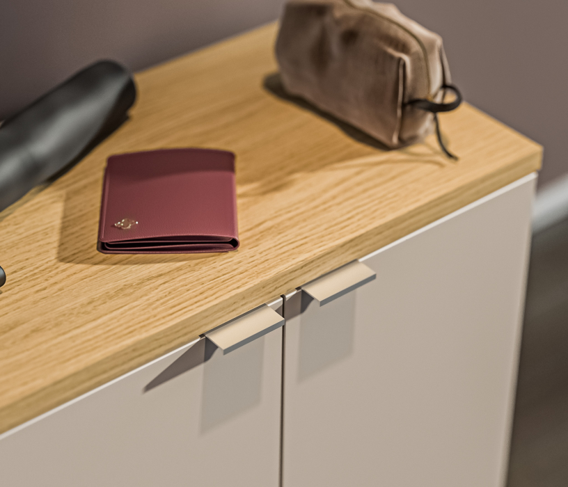 Тумбы, Тумба Афина СБ-3315 Дуб Винченца/Кашемир серый