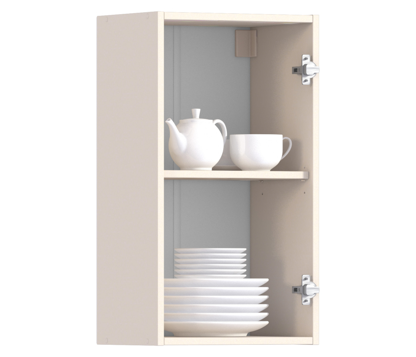 , Регина РП-40 Полка Песочный/МДФ Бежевый Лев