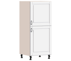 Регина, Регина РП-460 Пенал Песочный/МДФ Белый матовый