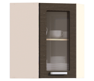 Полка угловая с витриной Регина РПУ-60