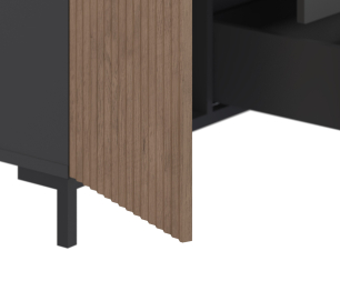 Комод Тренд СБ-3443 3 ящика, 2 двери