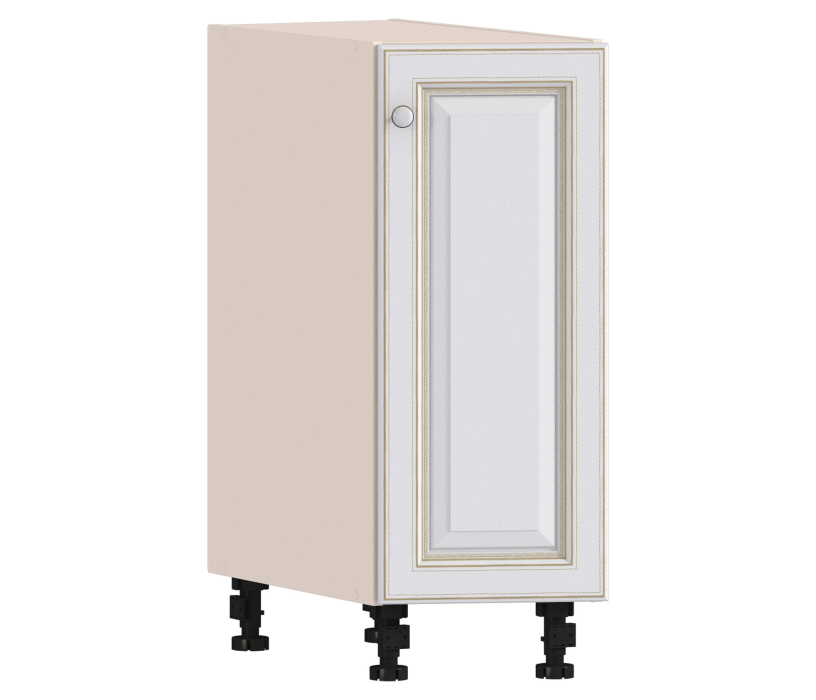 , Регина РСТУГ-30 Шкаф-стол торцевой глуб. Песочный/Белое золото