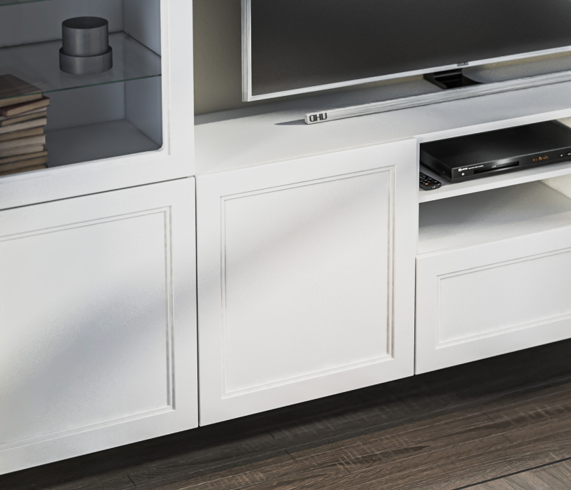 Стенки для гостиной, Гостиная Тренд 2 Белый/Modern Белый