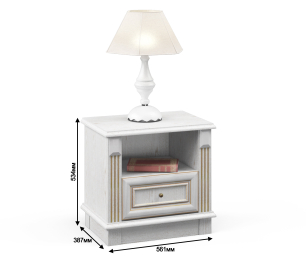 Тумба прикроватная Версаль СБ-2050