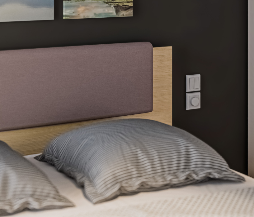 Кровати 160 см, Кровать Афина СБ-3270 с матрасом Тропикана-Боннет плюс 1600*2000