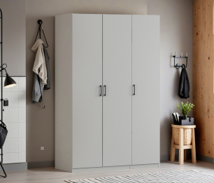 Шкаф трехдверный Макс 1500 мм, вариант №4 (ЛДСП)